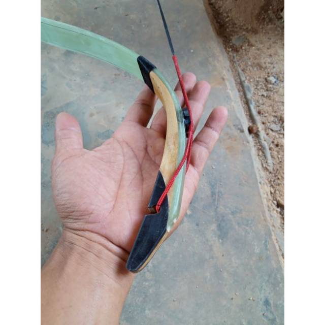 Busur bending tartar mentahan string dacron