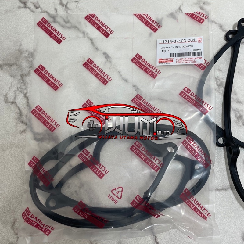 GASKET COVER CYLINDER HEAD PACKING KARET TUTUP KLEP FEROZA TARUNA ESPASS ZEBRA