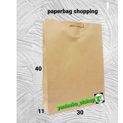 

paperbag shoping potret Large coklat (30×11×40)