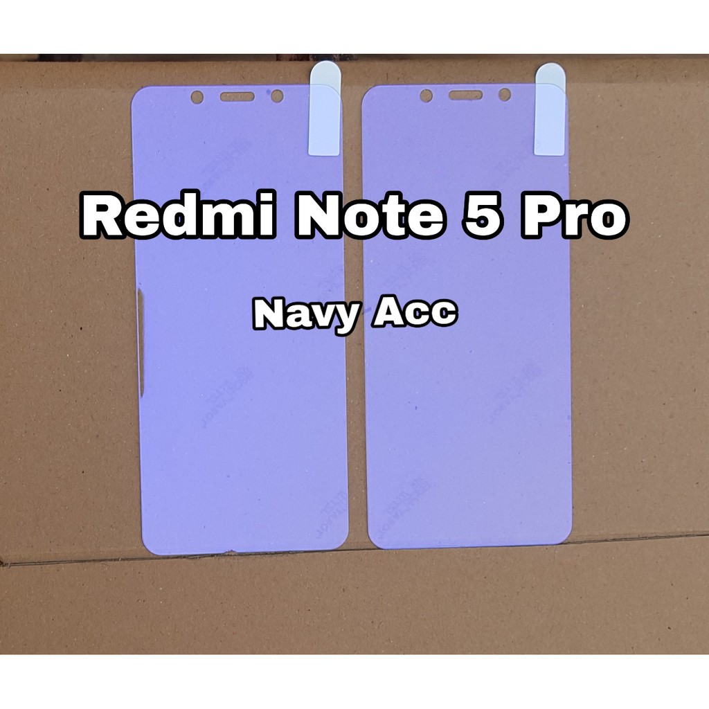 Tempered Glass Anti Uv Redmi Note 5 Pro - Redmi 5 Plus Tempered Anti Blue Light