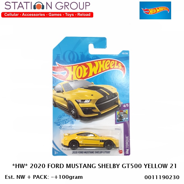 HOT WHEELS HW 2020 FORD MUSTANG SHELBY GT500 - DIECAST