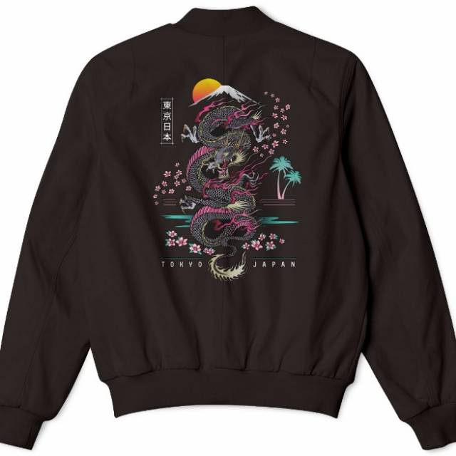 JAKET BOMBER PRIA WANITA JAKET TOKYO JAPAN