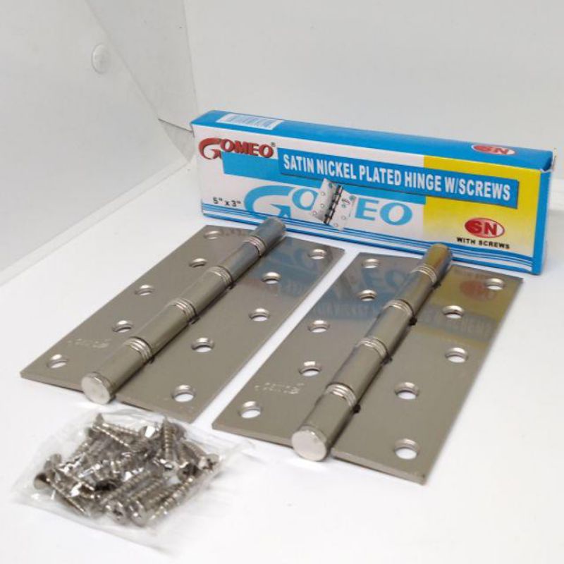 engsel 5 inch engsel khusus pintu rumah besar engsel pintu baut 5 murah gomeo putih tebal