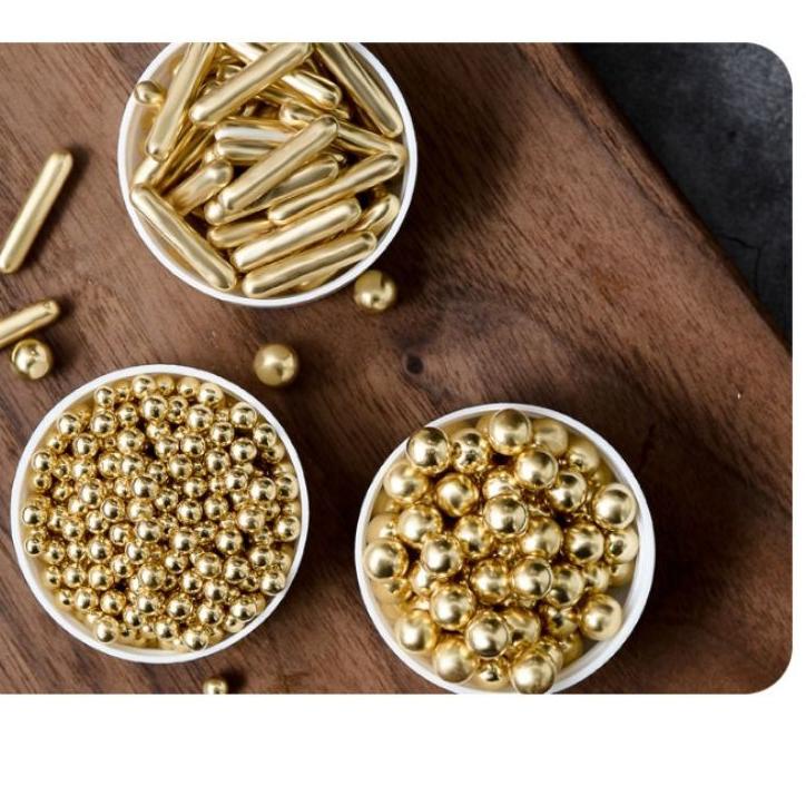 

Produk trendy--*NEW* EDIBLE METALIC SPRINKLES 50GR/100GR