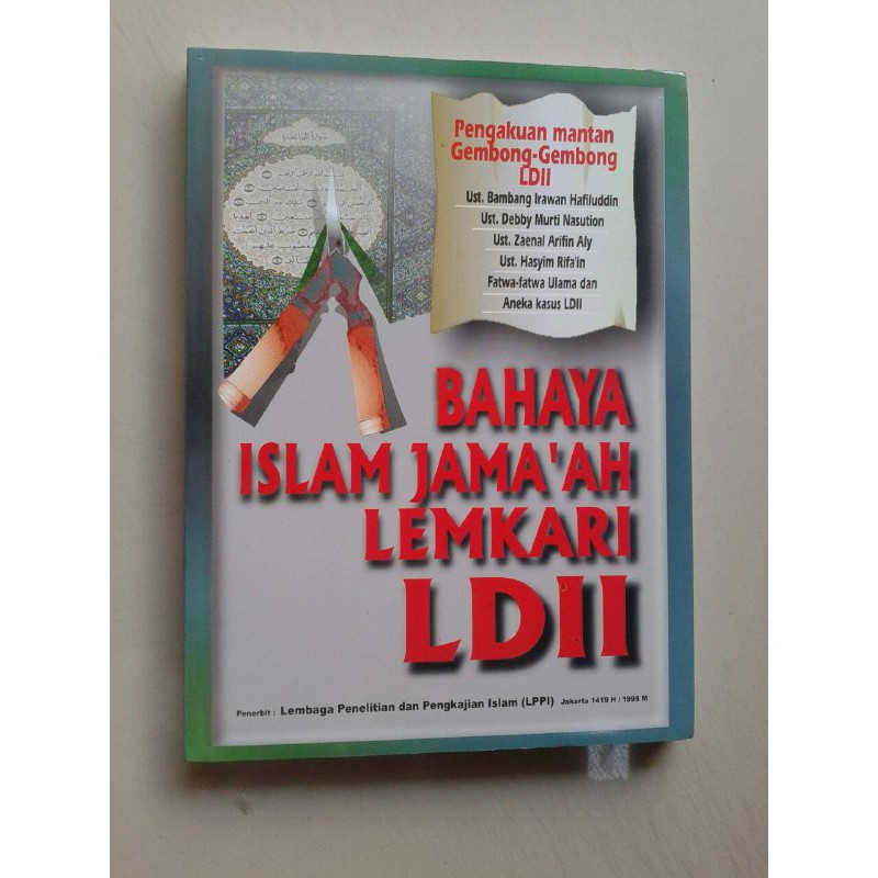 Buku Bahaya Islam Jamaah Lemkari LDII