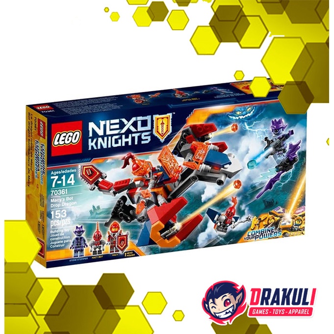 Toys LEGO Nexo Knights Axl's Tower Carrier 70361