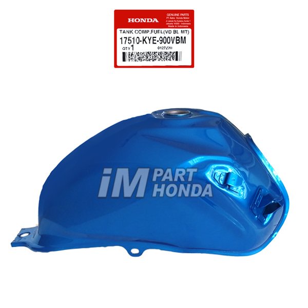 17510-KYE-900VBM Tangki Bensin Fuel Tank Megapro Monoshock Karbu Biru