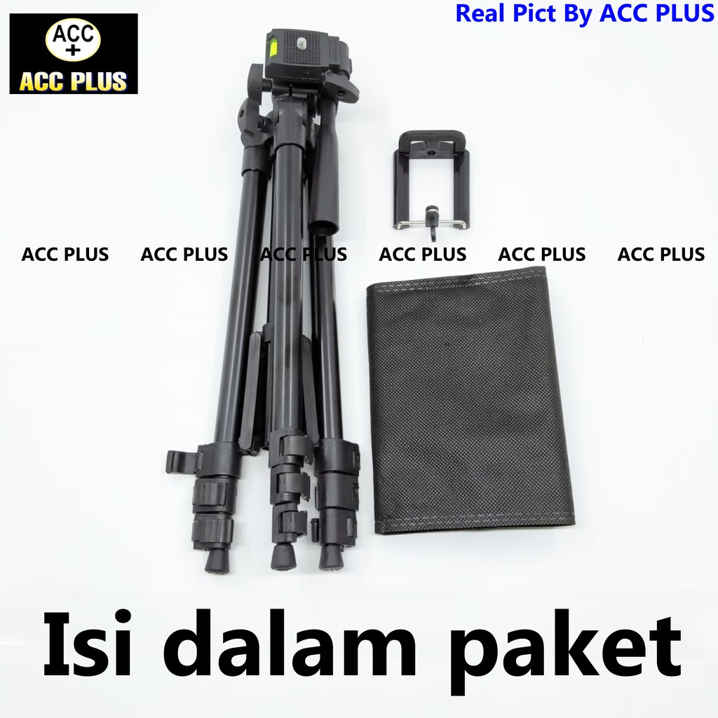 TRIPOD HANDPHONE HOLDER U 3120A / TRIPOD KAMERA KAKI STABILIZER 1 METER HIGH QUALITY