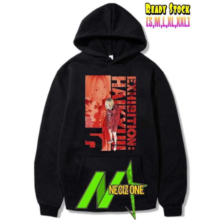 HOODIE ANIME JEPANG HAIKYUU KENMA KOZUME EXHIBITION HAIKYUU NEKOMA SETTER VOLLEY BALL CLUB VBC (READ