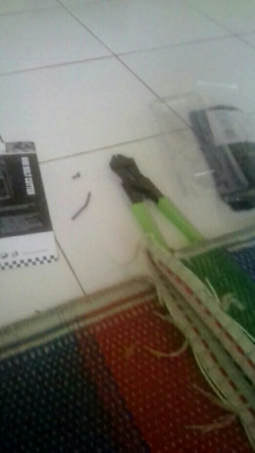 Gunting Beton Mini 8 Inc Bolt Cutter Inch Pemotong Paku Inci Tang Potong Kawat Besi 22cm 9dim