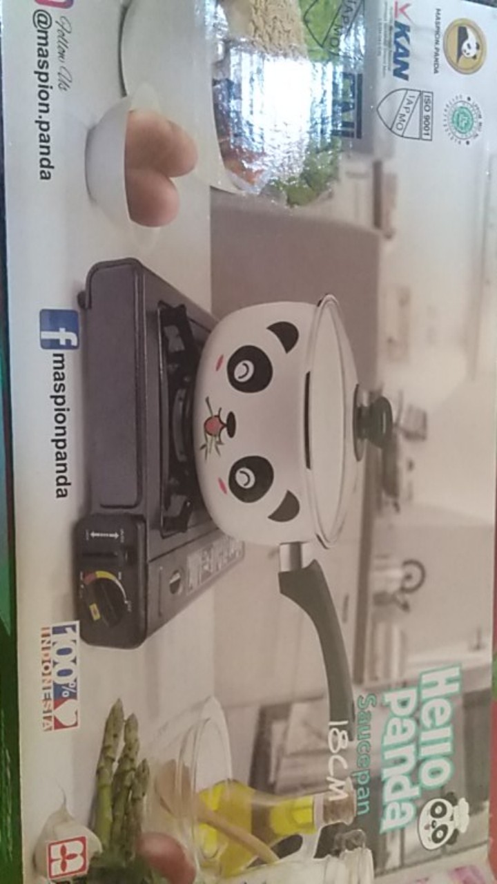 Saucepan Enamel 18cm Panda Maspion