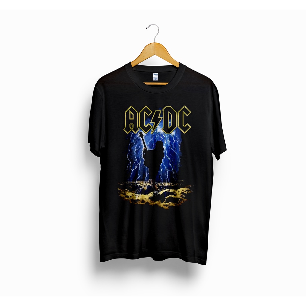 kaos baju band acdc