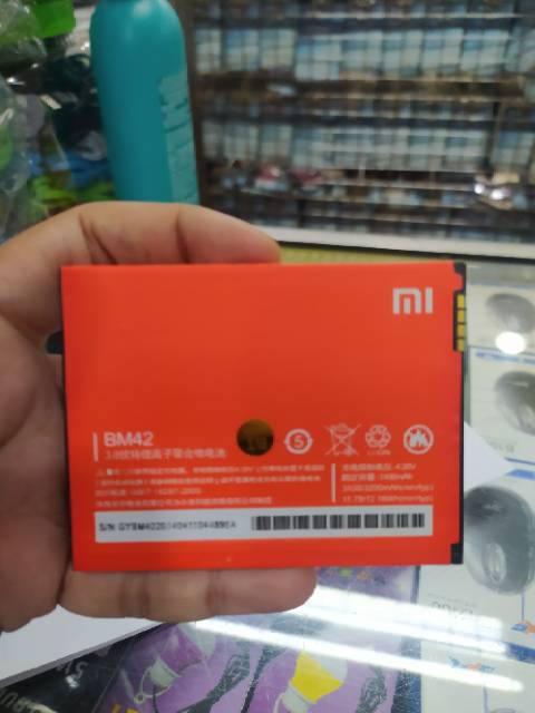 Baterai Xiaomi Redmi Note 1 BM42 Redmi Note 2 BM45 Original