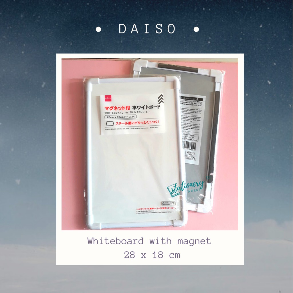 

Whiteboard with magnet - papan tulis aesthetic - planner board