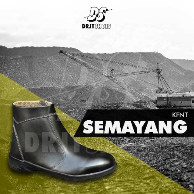 [Original] Safety Shoes Kent Semayang Rubber