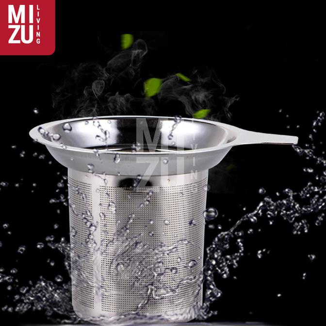 

[ COD ] TEA Strainer Saringan Teh Kopi Penyeduh Stainless Steel Metal Filter PROMO SPECIAL Kode 1327