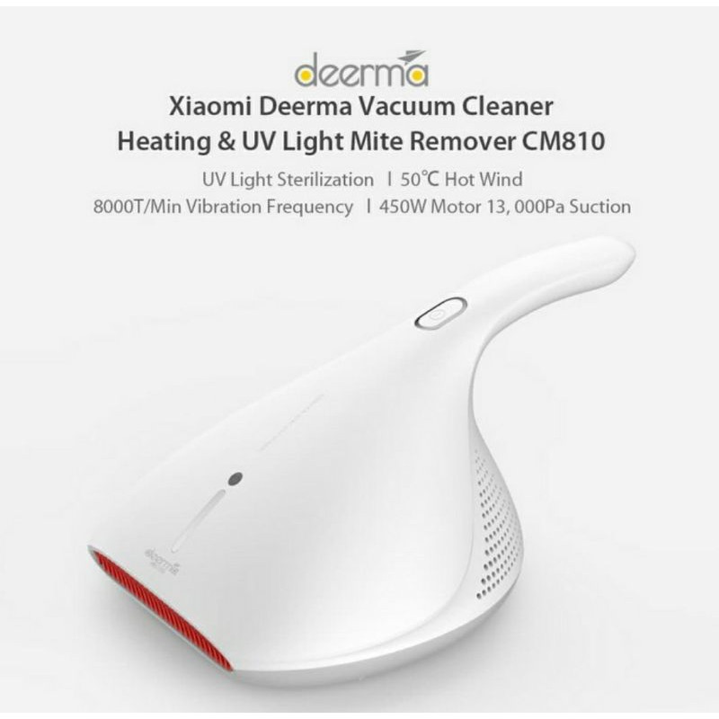 Deerma CM800 Vacuum Cleaner UV-C Penyedot Debu Kasur Anti Tungau CM800/CM818/EX919