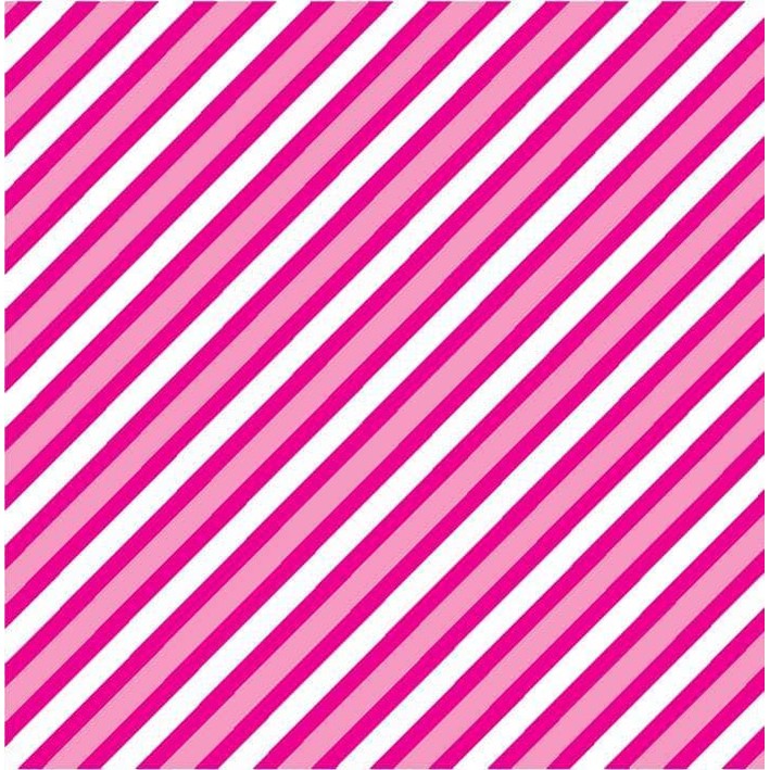 Kertas Scrapbook - Valentine's Stripes Design