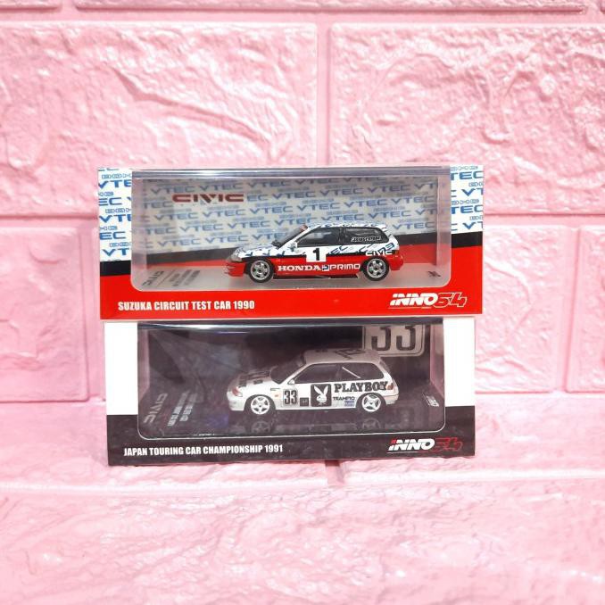 Inno64 Inno 1/64 Honda Civic EF Suzuka Playboy Paket
