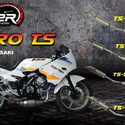 Knalpot Proliner ninja rr / krr ts galva