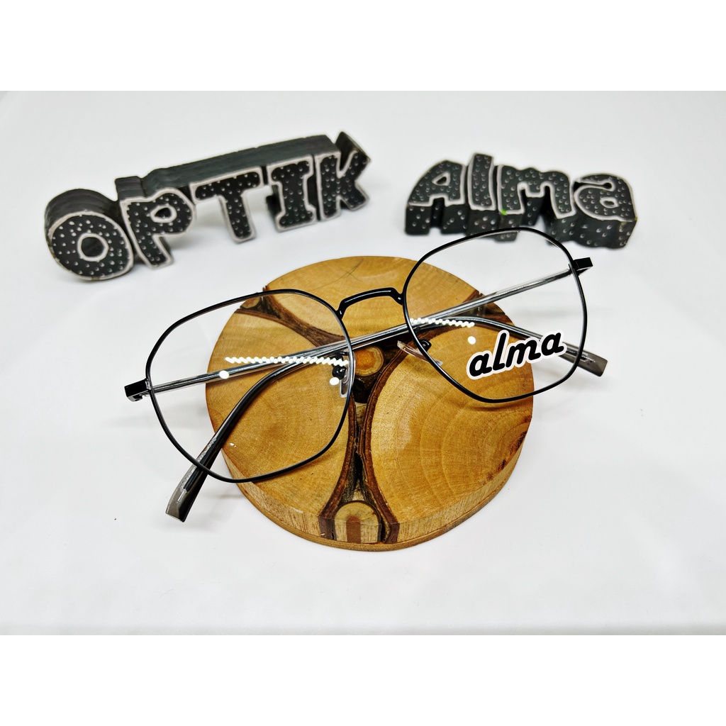 kacamata bisa dengan lensa BLUESACROMIC, BLUECROMIC, BLUERAY, PHOTOCROMIC, BLUESATIN | optik alma