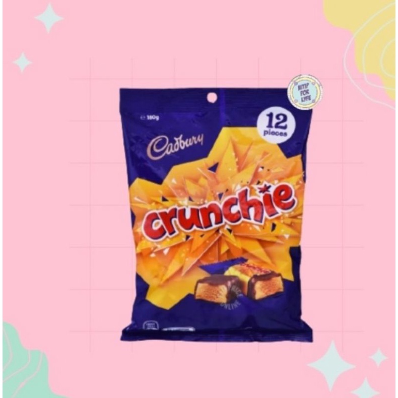 

Coklat CADBURY Crunchie 12 pcs berat 180gr