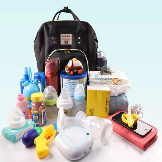 Durable Diaper Bag / Tas Popok Bayi / Tas Ransel Multifungsi / garansitali1tahun / tas usb