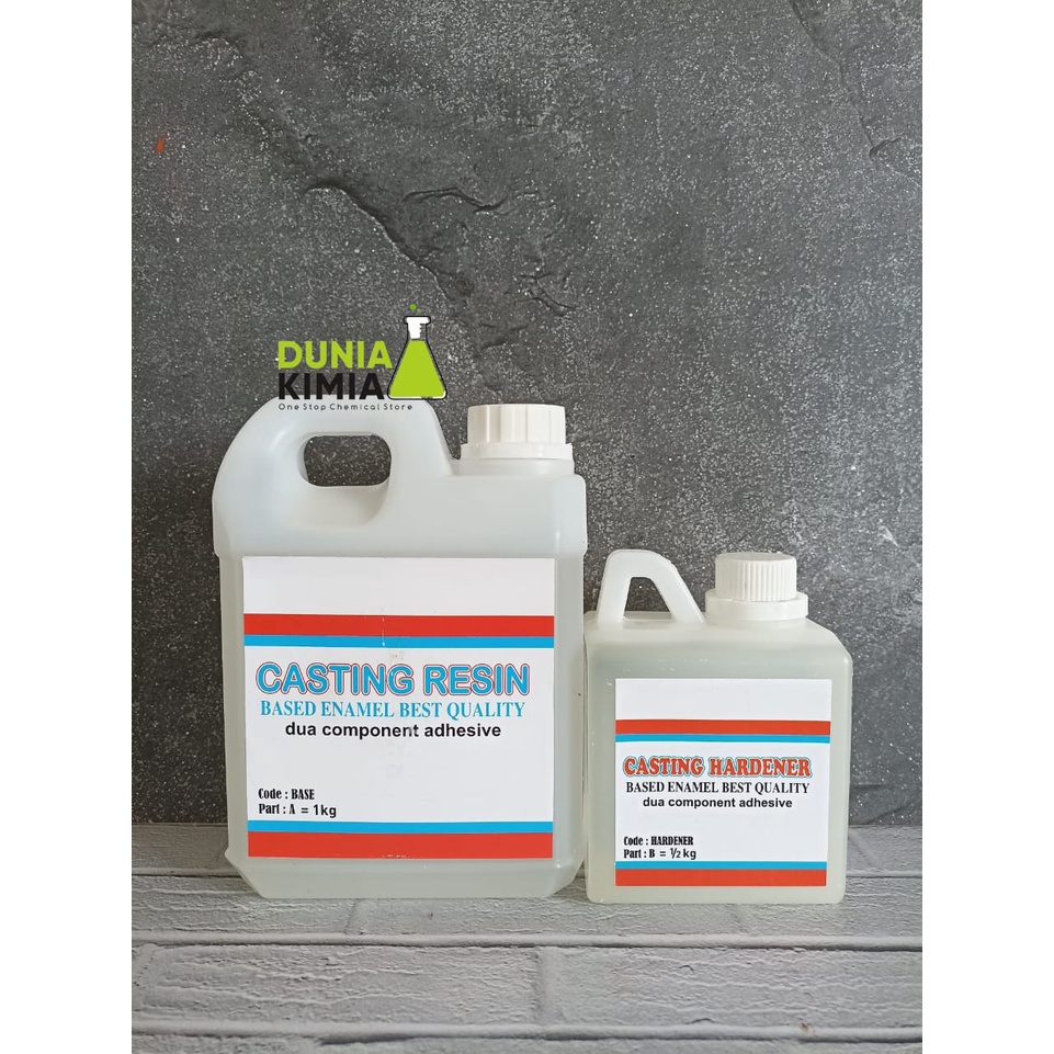 Epoxy Resin Bening - Resin Table Top - Casting Resin - Lycal 1011 - Resin Meja Kayu - 1.5Kg