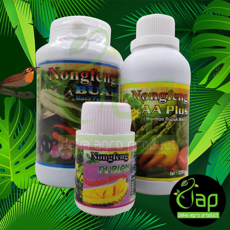 PUPUK BOSTER NONGFENG 3 PAKET DURIAN membuahkan diluar musim
