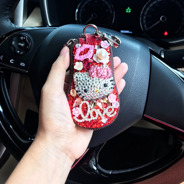 Dompet kunci oval dompet kunci mobil kunci motor