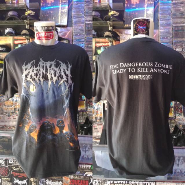 Tshirt repton kaos metal kaos distro kaos music original