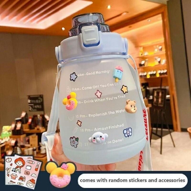 BOTOL MINUM VIRAL KOREA AESTETIC 1,3L