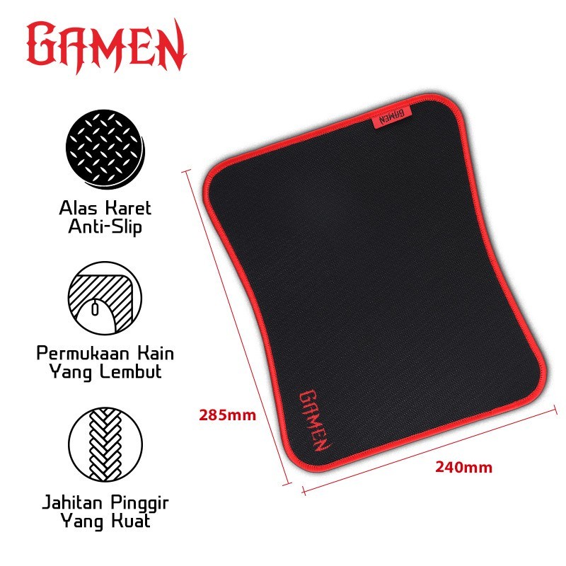 Mousepad Gaming anti slip GAMEN GP-M