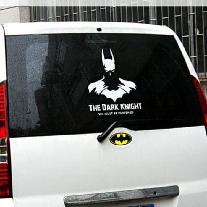 

sticker stiker cutting batman the dark knight