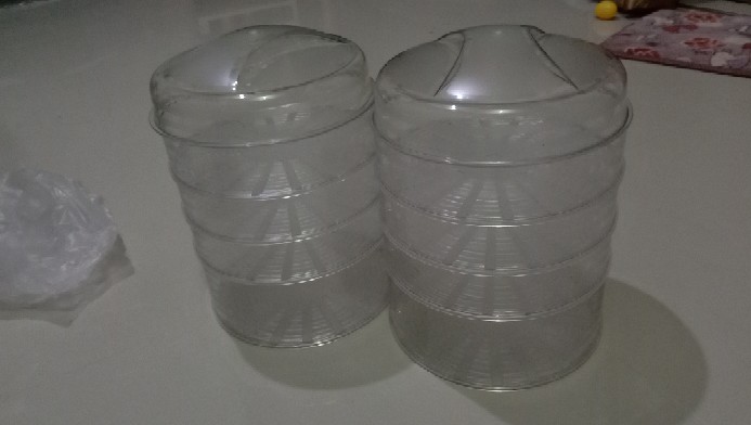 Heat Preservation Storage Box | Kontainer Tempat Penyimpanan Dan Penghangat Makanan - 4 Tingkat