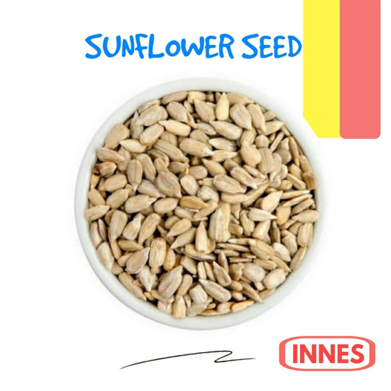 

Kuaci Kupas Biji Matahari 250 Gr / Kwaci Mentah / Sunflower Seed