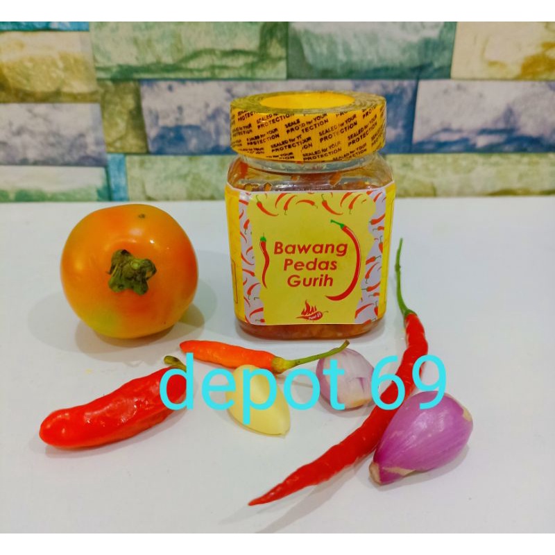 

SAMBAL BAWANG PEDAS GURIH 'depot 69'
