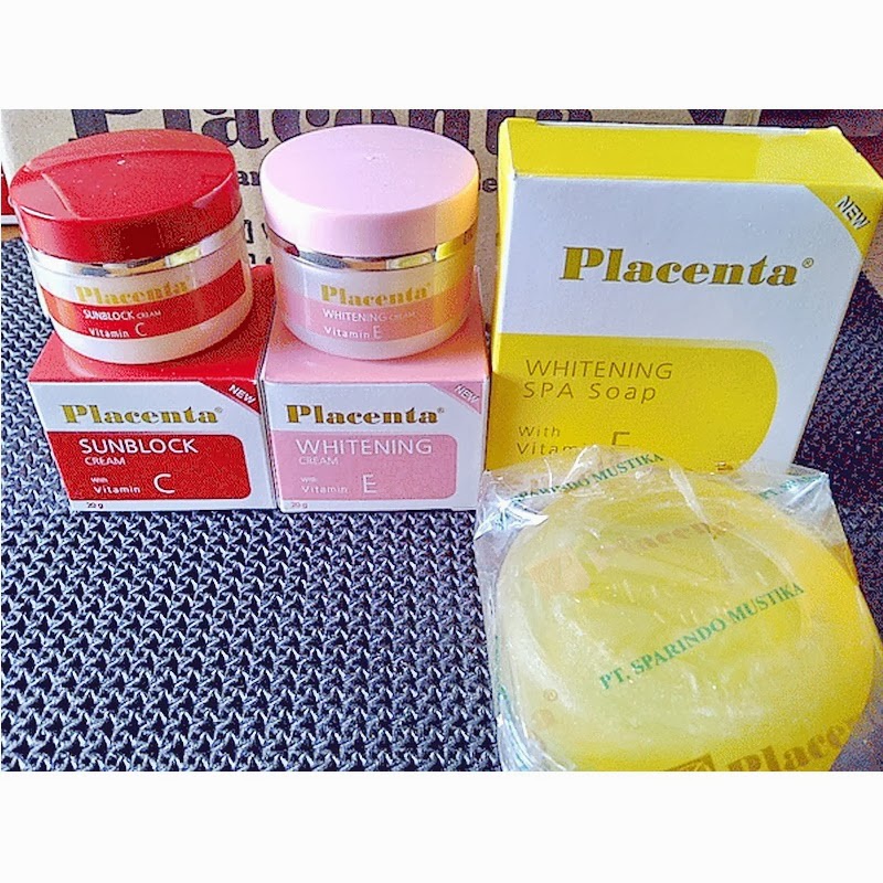 Placenta/Flacenta sabun Brightening Beauty Soap /cream 20gr