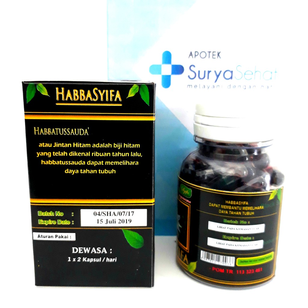 HABBASYIFA OIL 90 kapsul / Black Seed Oil / Habasyifa / Habbassyifa / Habba Syifa