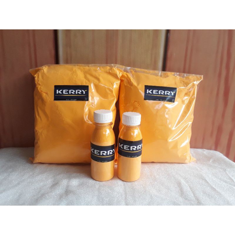

Keju Kerry Cheezetone Kuning Gold, Orange, Putih share 100 gram Kemasan Botol