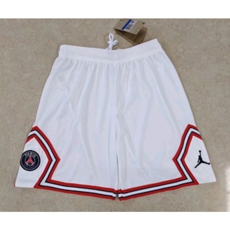 Celana Bola PSG 4th White Putih 2021 2022 21/22 Grade Ori Logo Bordir