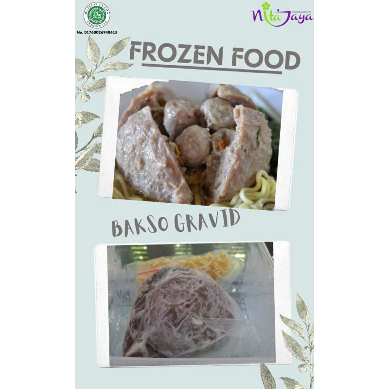 

Bakso Gravid frozen food