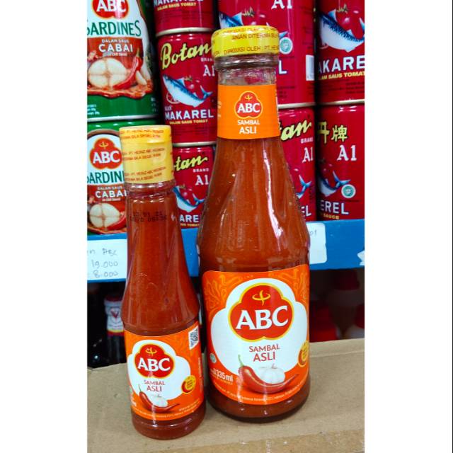 ABC saos Sambal / ABC sambal asli / saos ABC