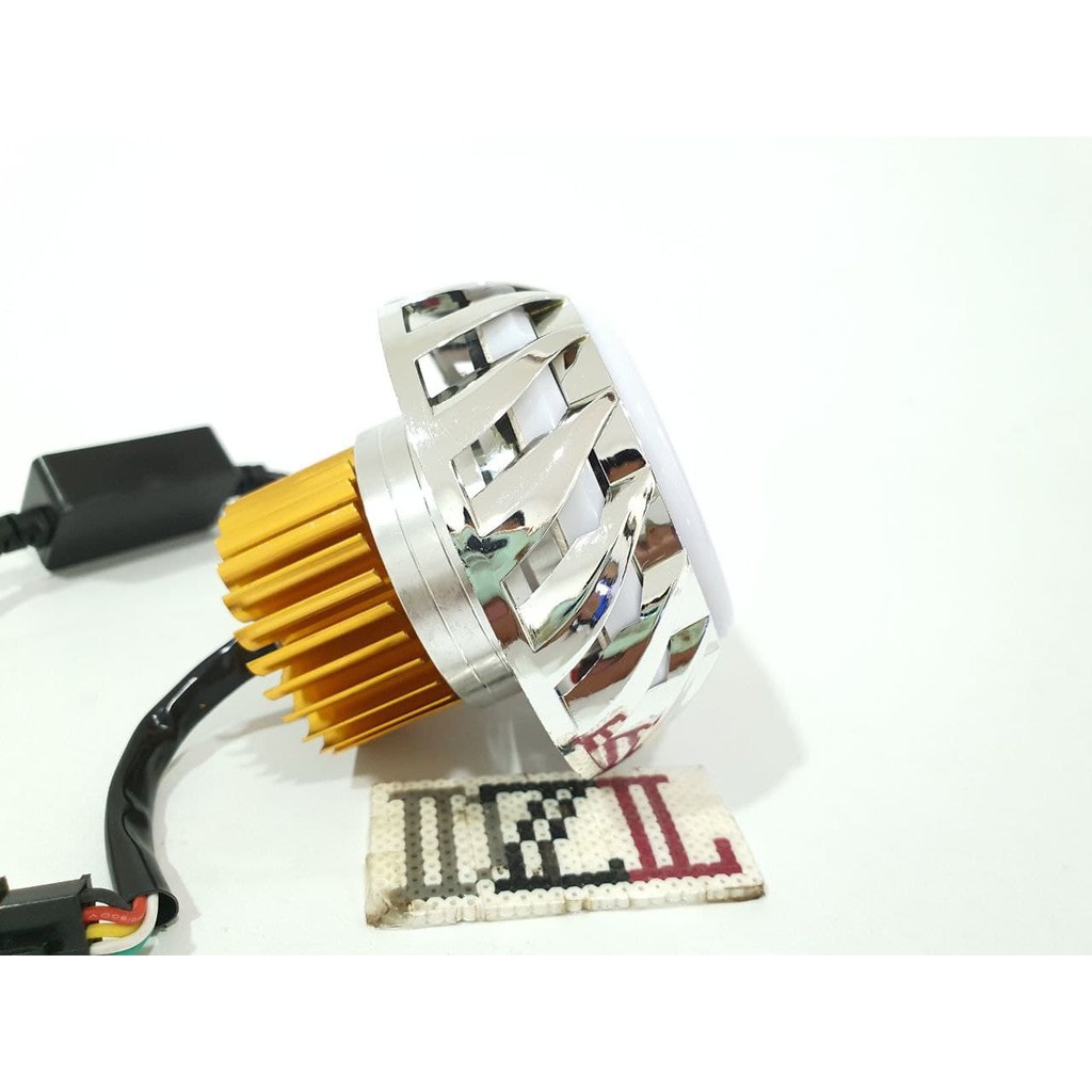 GEN 2 LED PROJI PROJIE HIGH LOW JAUH DEKAT LAMPU UTAMA MOTOR  PROJECTOR LED BUKAN HID HI LOW RUNNING-4