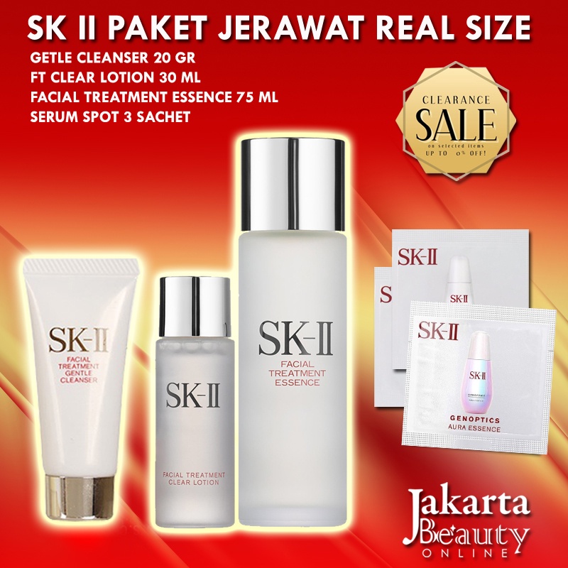 sk-ii skii sk ii Paket jerawat /ampuh atasi jerawat dan menghilangkan bekas jerawat