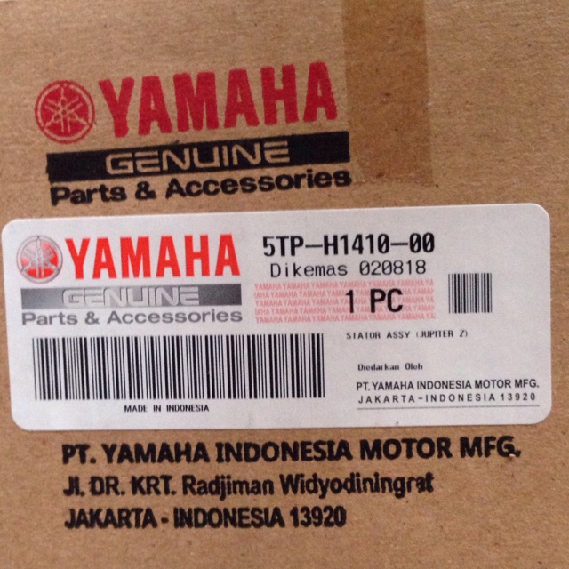 Stator assy Stator Comp Spull assy Yamaha Jupiter Z ori 5TP H1410 00 5TP H1410 01 Spul