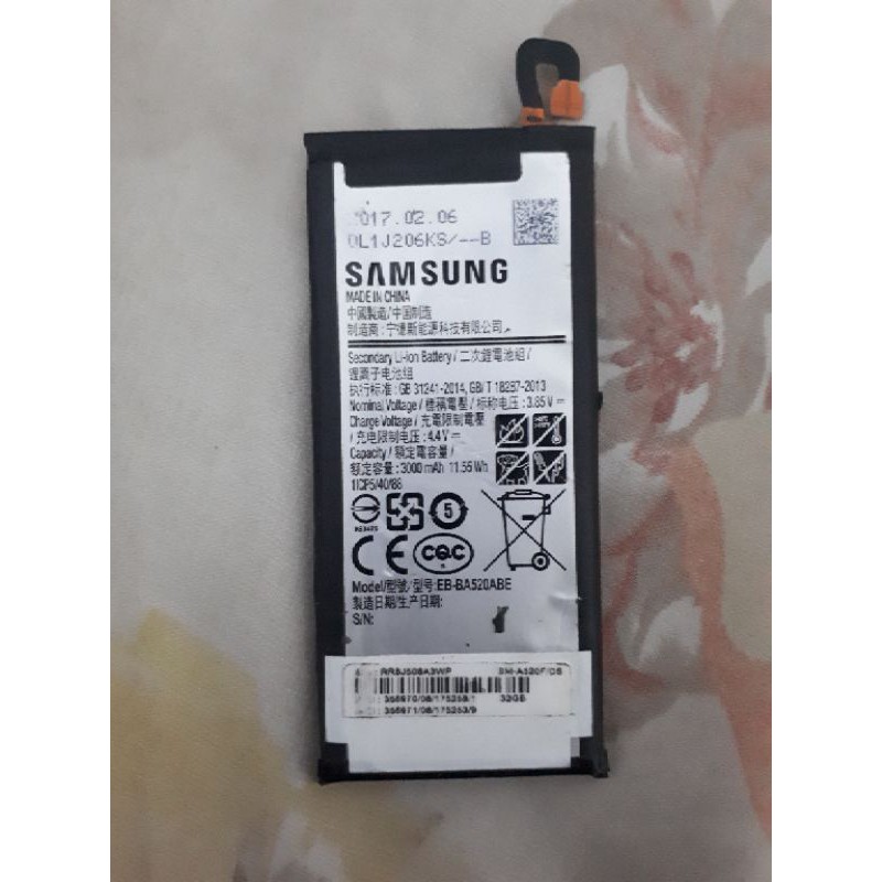 BATERAI SAMSUNG A7 2017 ORI