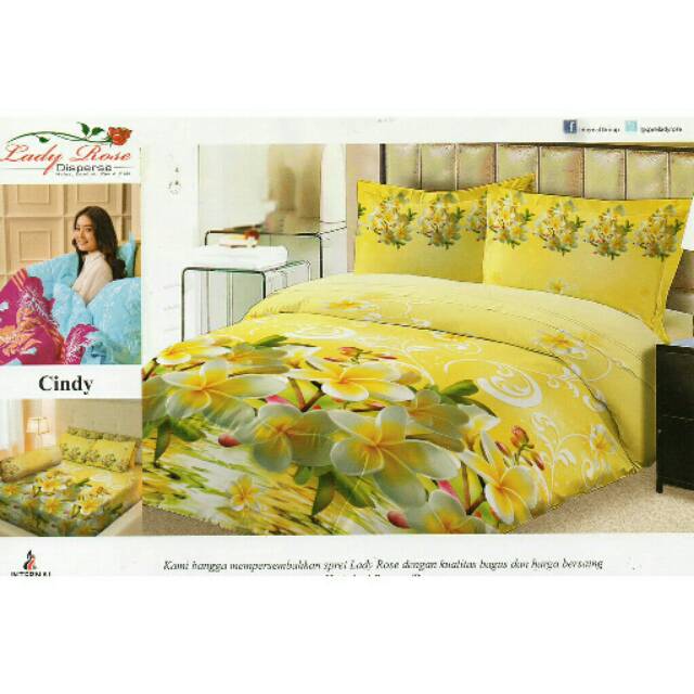 Sprei lady rose - cindy - cindi - king size