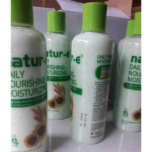 Natur e body lotion  / natur e daily face cream / natur e face wash