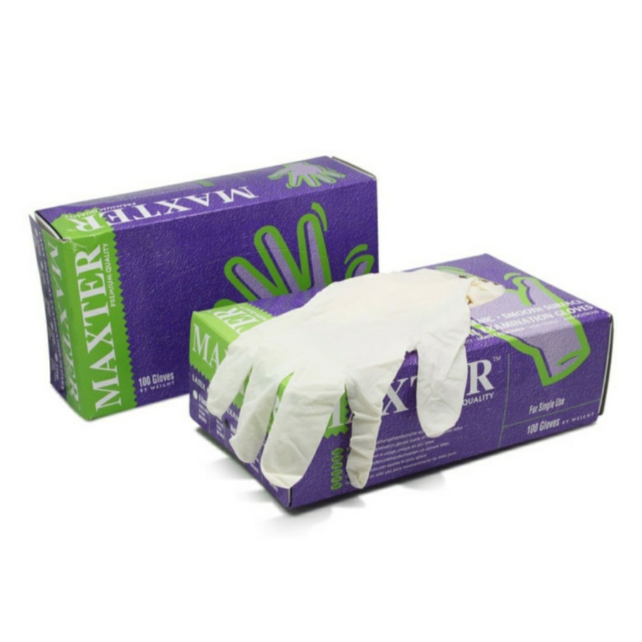 New Sarung Tangan Maxter Exam Gloves box 100pcs